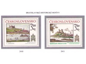 ČS 1979 / 2410-2411 / Bratislavské motívy **