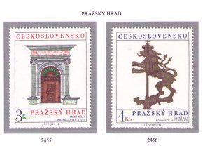 ČS 1980 / 2455-2456 / Pražský hrad **