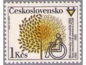 ČS 1981 / 2468 / Rok invalidov **