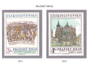 ČS 1981 / 2511-2512 / Pražský hrad **