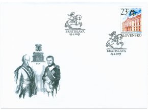 SR 2005 / 354 / Bratislavský mier / FDC