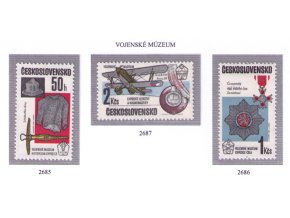 ČS 1985 / 2685-2687 / Vojenské múzeum **