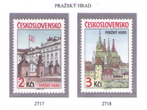 ČS 1985 / 2717-2718 / Pražský hrad **