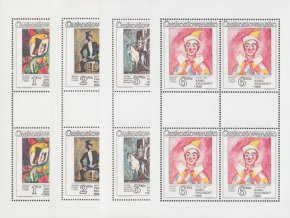ČS 1986 / 2768-2771 PL / Cirkusy a varieté **