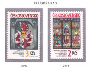 ČS 1987 / 2792-2793 / Pražský hrad **