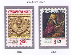 ČS 1989 / 2894-2895 / Pražský hrad **