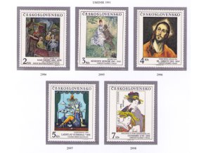 ČS 1991 / 2994-2998 / Umenie **