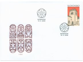 SR 2006 / 376-377 / Krásy našej vlasti / FDC (2)