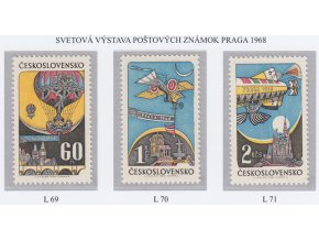 ČS Letecké: L 069-071 Praga 1968