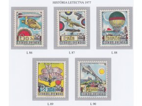 ČS Letecké: L 086-090 História letectva