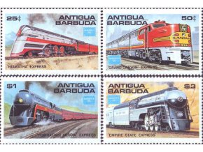 Antigua a Barbuda 1986 / 0944-0947 / Lokomotívy  **