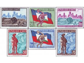 Haiti 1959 / 0580-0585 3. panamerické športové hry