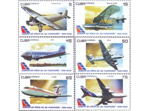 Kuba 2009 / 5307-5312 + Bl. 267 / Kubánske letectvo