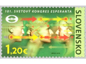 SR 2016 / 617 / 101. svetový kongres esperanta