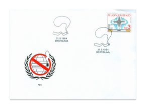 SR 1994 / 031 / Svetový deň bez tabaku FDC