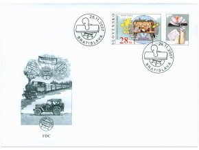 SR 2007 / 412 / Deň poštovej známky / FDC