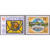 SR 1999 / 184-185 / 125. výročie Svetovej poštovej únie