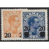 Dánsko 1926 /151-152/ Poštové pečiatky: Kráľ Christian X *