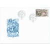 SR 2001 / 236-239 / Osobnosti Veľkej Moravy FDC (4)