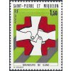 St. Pierre et Miquelon 1974 / 0498 daruj krv **