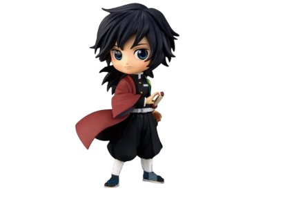 Banpresto DEMON SLAYER Q posket mini Giyu Tomioka figure front 3 removebg preview