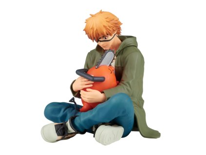 BANPRESTO chainsaw man denji pochita break time collection anime figure front