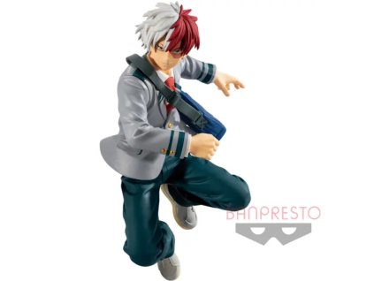 Banpresto My Hero Academia Todoroki Shoto figurka BRAVEGRAPH front