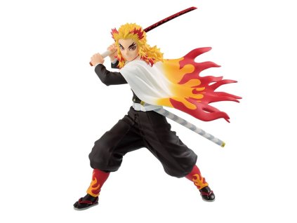 Banpresto Demon Slayer Vibration Stars Kyojuro Rengoku figurka front