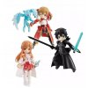 SWORT ART ONLINE Desktop Army Action Figure Random all three 4