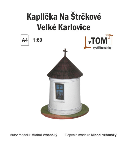 Velké Karlovice - kaplička Na Štrčkové