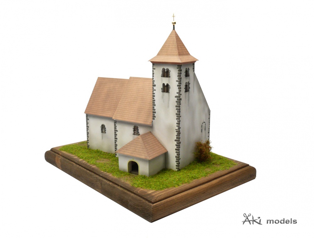 Újezdec u Bělčic - kostel sv. Voršily