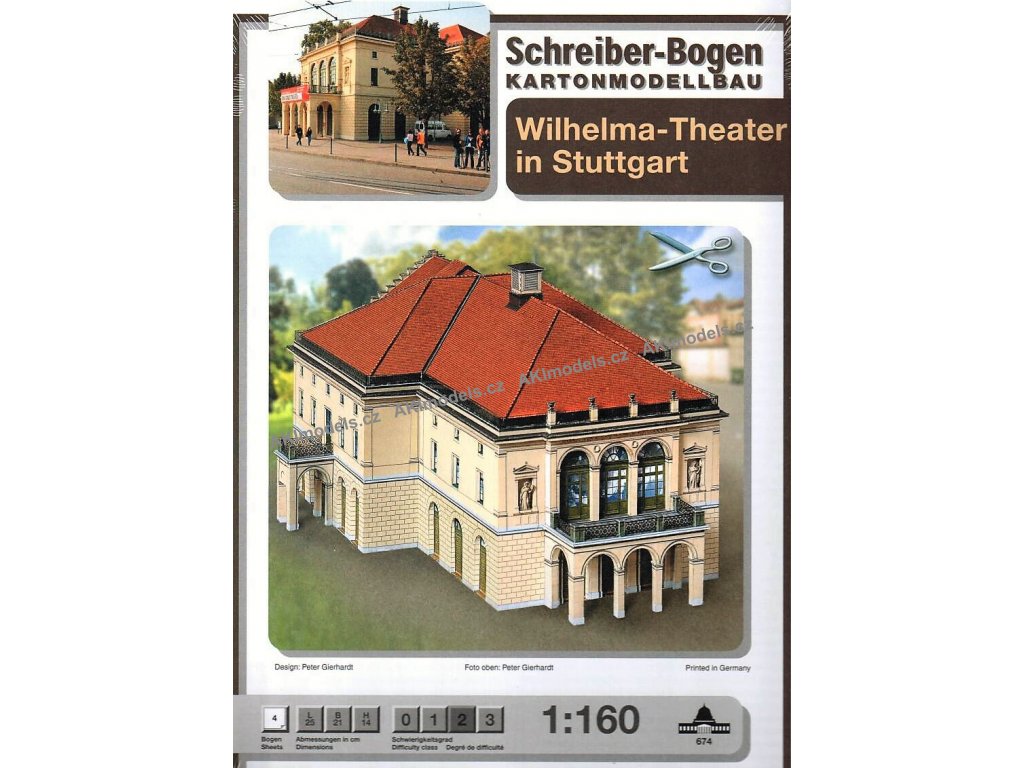 Stuttgart - divadlo Wilhelma