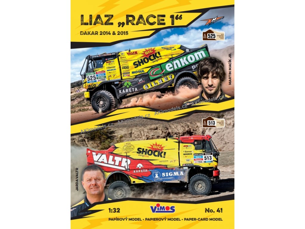 LIAZ Race 1 - Dakar 2014 a 2015