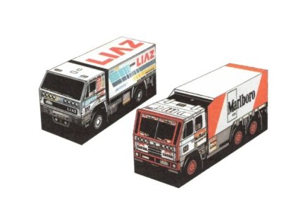Tatra 815 6x6 (W01) a LIAZ 111.154 Dakar (W02) - MINIBOXY