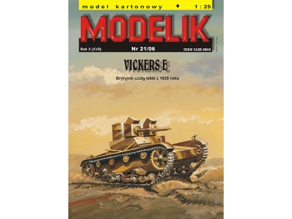 Vickers E - britský lehký tank
