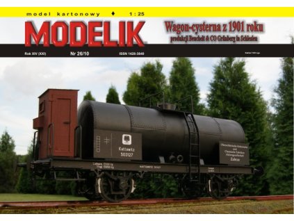 Cisternový vagón Beuchelt and Co. Grünberg in Schleisen KPEV z roku 1901