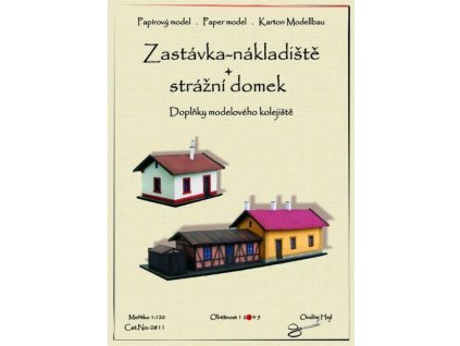 Zastávka - nákladiště, strážní domek