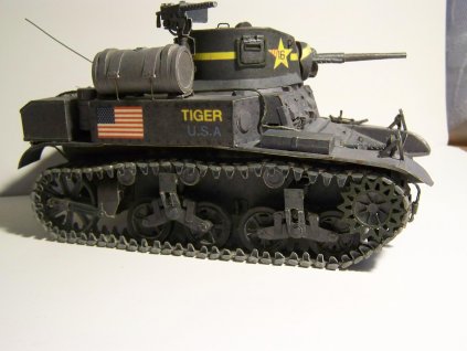 M3A1 Stuart - americký lehký tank