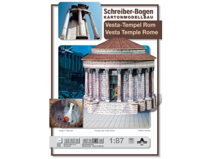 Řím - Vestin chrám (Vesta tempel)