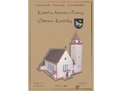Ostrava Kunčičky - kostel sv. Antonína z Padovy