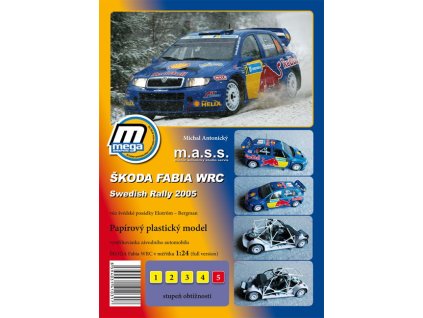 Škoda Fabia WRC - Švédská rallye 2005 s interierem