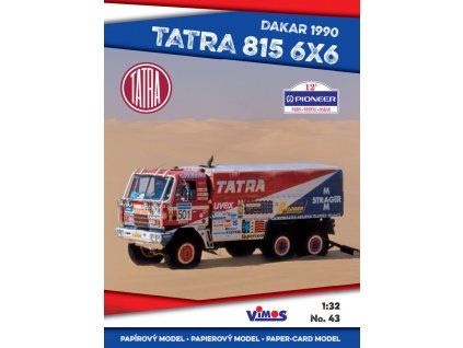 Tatra 815 6x6 - Dakar 1990 / 1:32