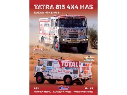 Tatra 815 4x4 HAS - Dakar 1997 a 1998 / 1:32