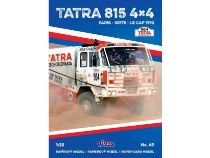 Tatra 815 4x4 - Paris - Sirte - Le Cap 1992 / 1:32
