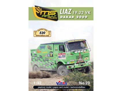 LIAZ 19.32 VK Dakar 2009 / 1:32