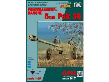 5cm Pak 38 - protitankový kanón