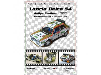 Lancia Delta S4 - San Remo 1986 (č.8)