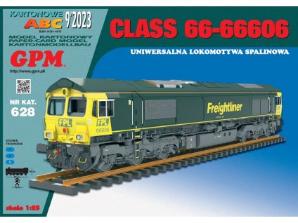 Class 66-66606 Freightliner