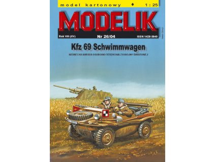 Kfz.69 Schwimmwagen - německý terénní automobil