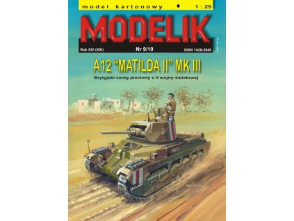 A12 - Matilda II Mk III - britský tank